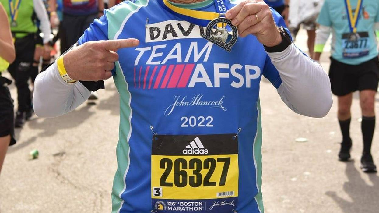 David is ONE WEEK away from Marathon Monday