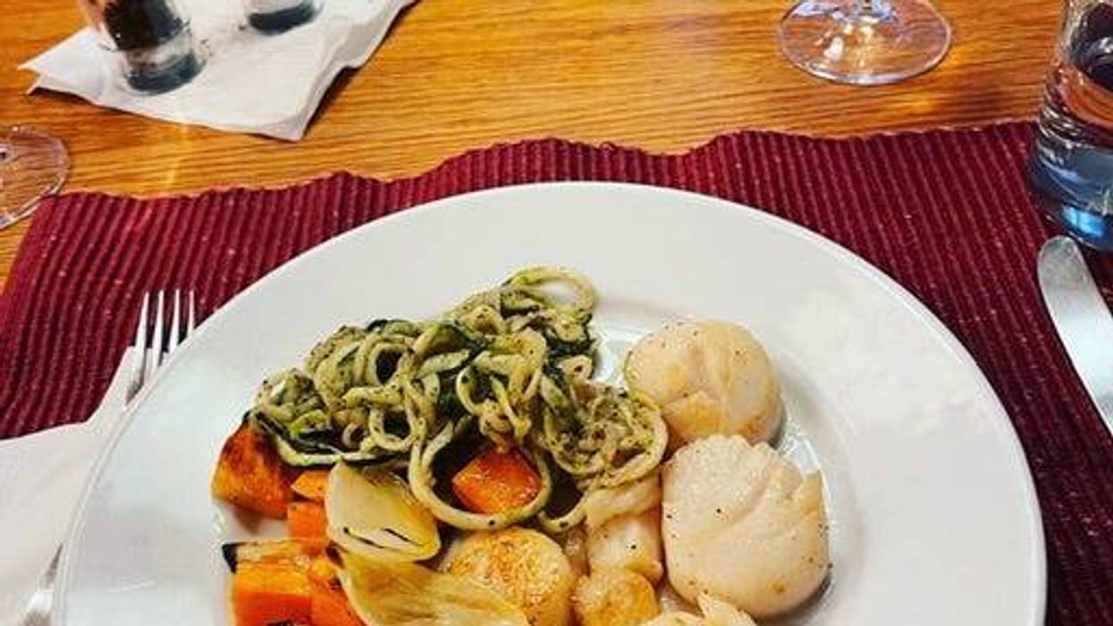 David's dinner at home