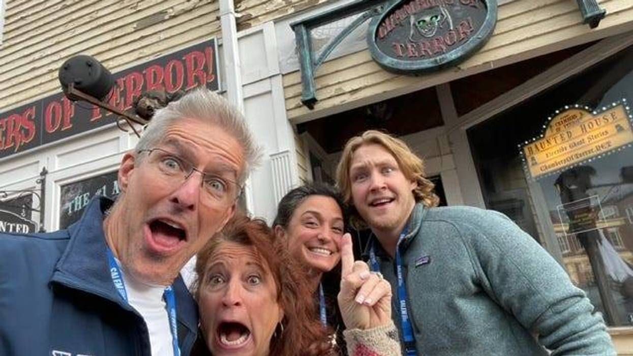 David, Sue, Kendra and Intern Aiden in Salem MA