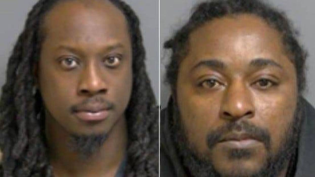 Dawaun McQueen, left, and Eric Brown