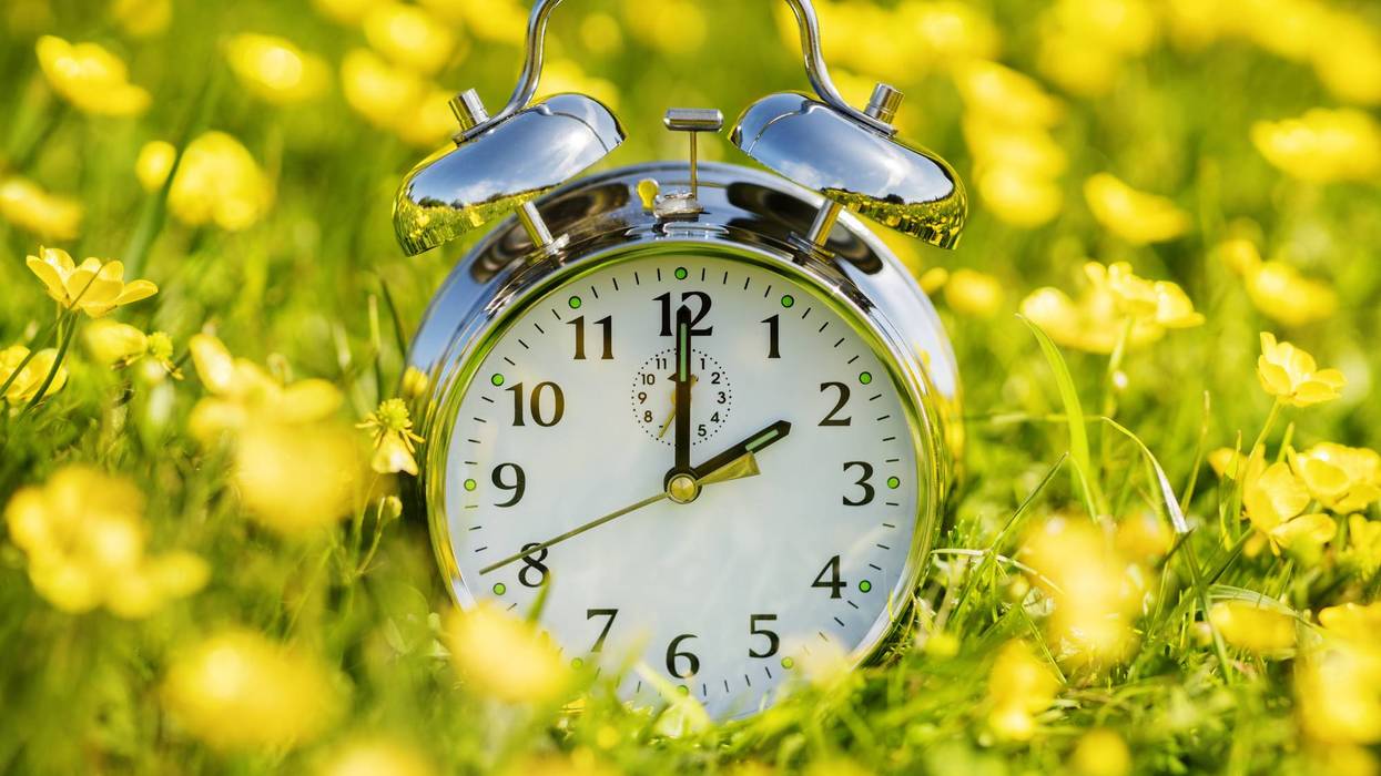 Daylight savings time change, spring forward