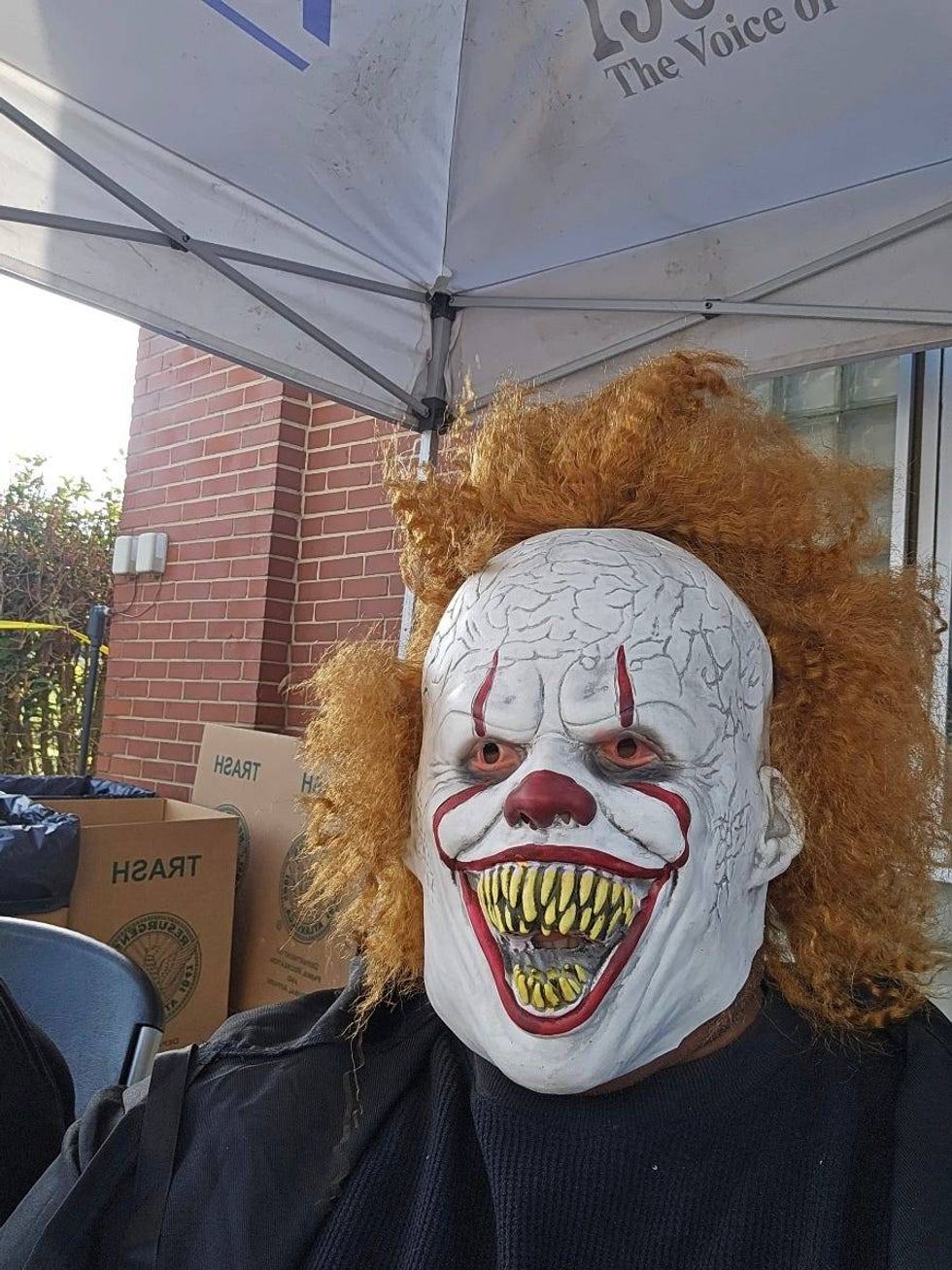 DB in his Mask