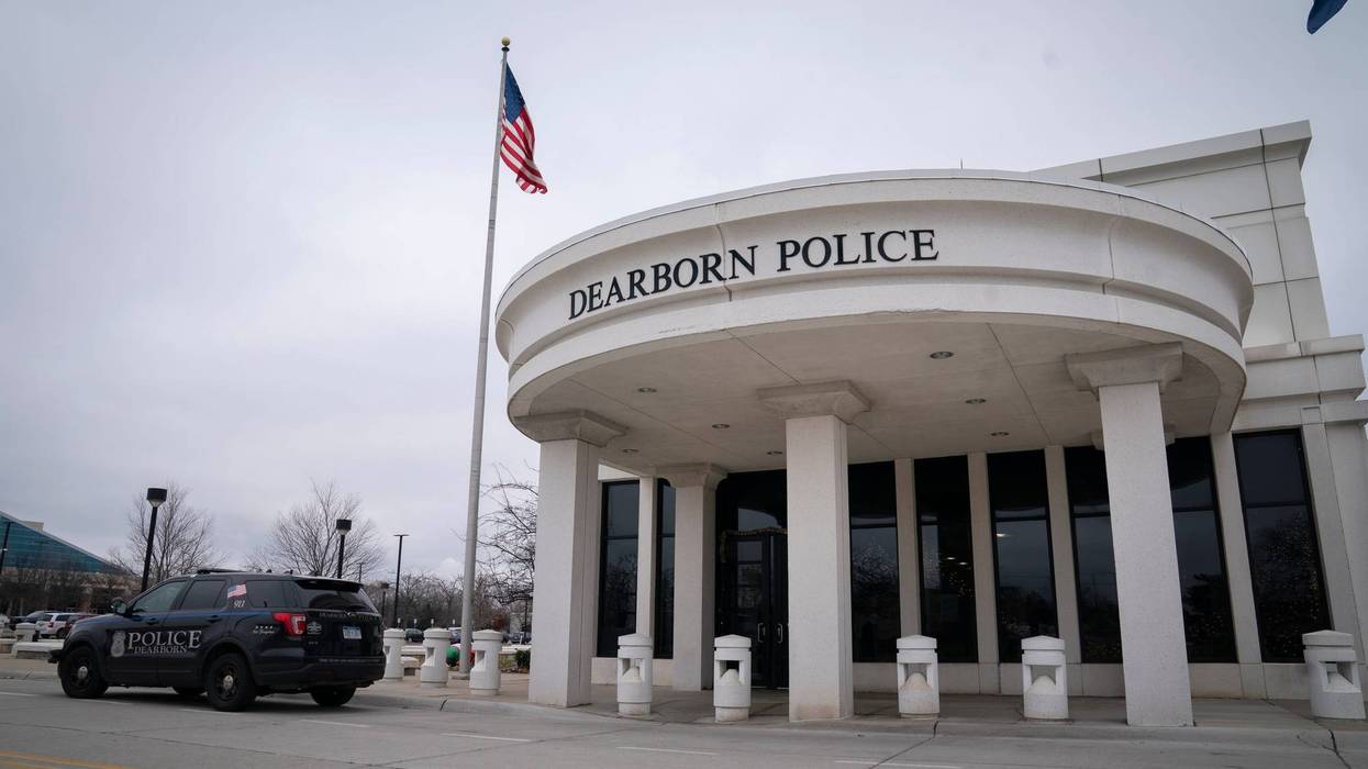 Dearborn Police Department entrance
