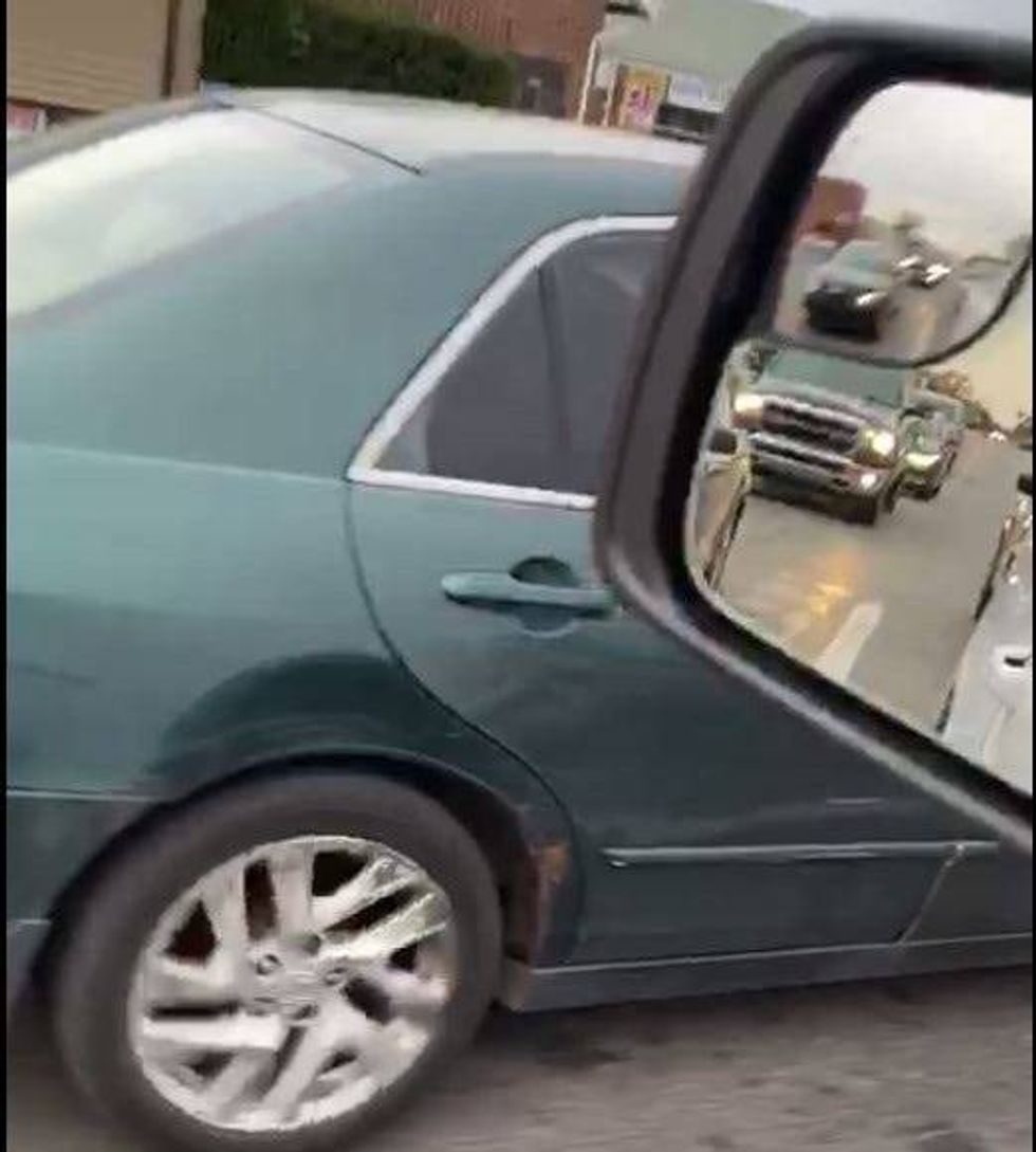 Dearborn shooting suspect vehicle