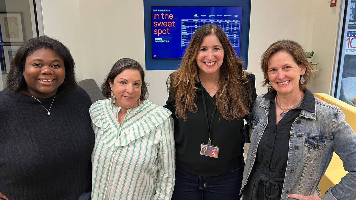 Deb Greengold, Rachel Demma & Carter Polakoff from Port Discovery with Gina Crash