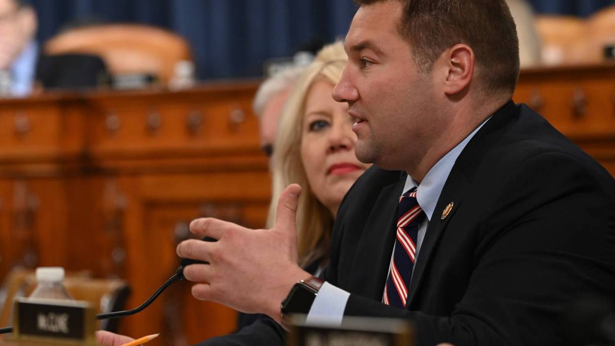 Dec 11, 2019, Washington, DC, USA; Rep. Guy Reschenthaler, R-Pa gives his opening statement as the House Judiciary Committee meets to markup Articles of Impeachment against President Donald Trump