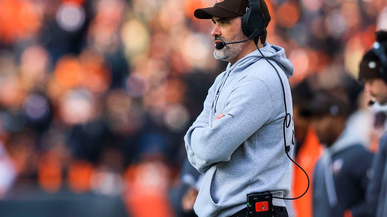 Dec 22, 2024; Cincinnati, Ohio, USA; Cleveland Browns head coach Kevin Stefanski during the second half in the game against the Cincinnati Bengals at Paycor Stadium.