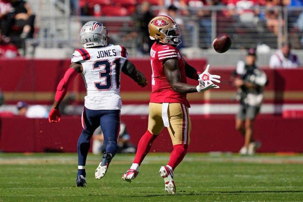 Deebo Samuel and Jonathan Jones