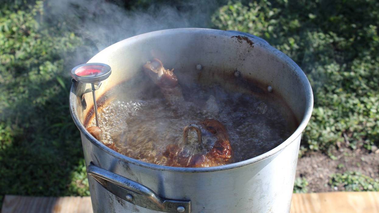 deep fry turkey