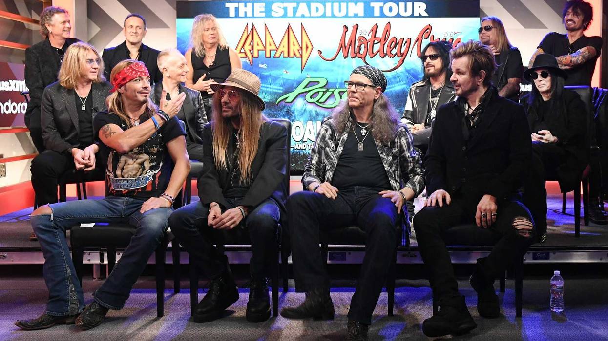 Def Leppard, Motley Crue, Poison