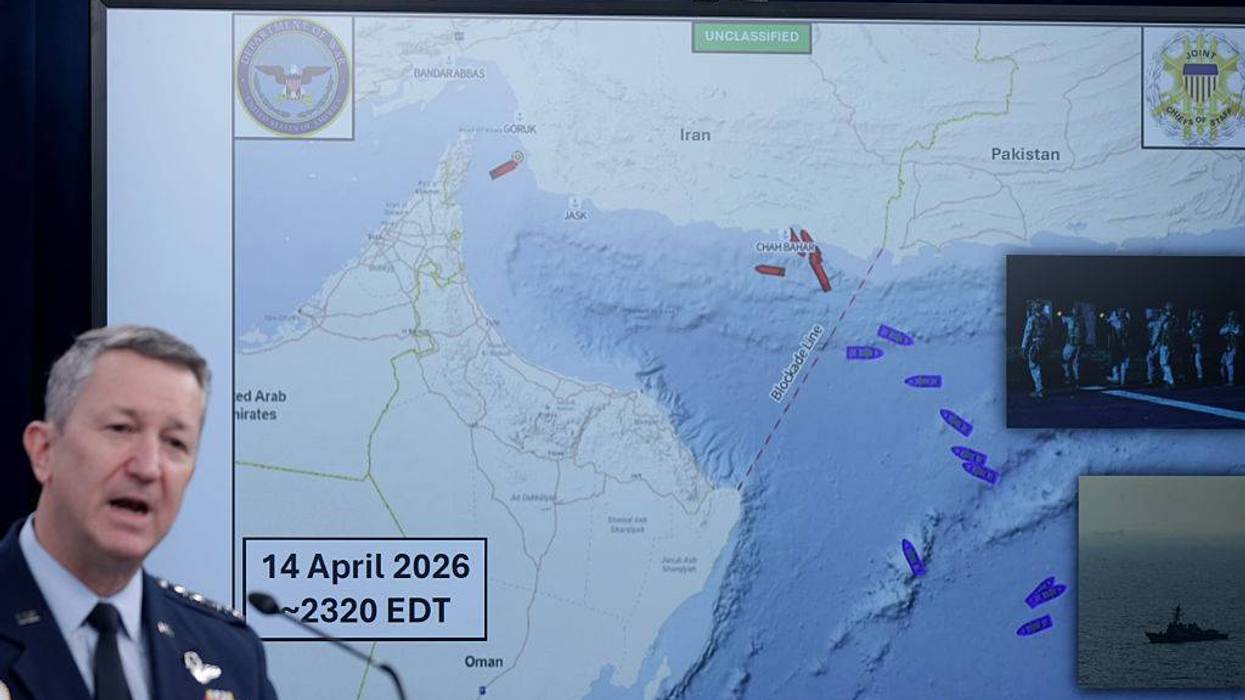 Defense Secretary Hegseth And Joint Chiefs Chairman Caine Hold Press Briefing