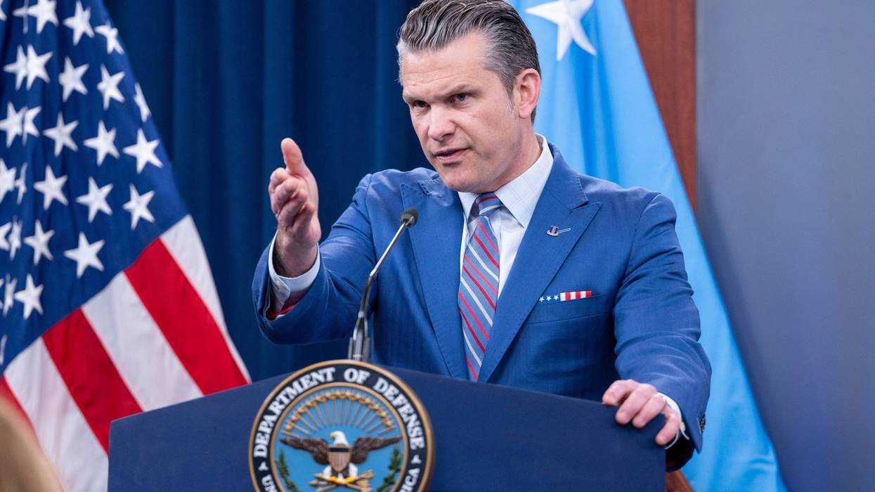 Defense Secretary Pete Hegseth speaks during a news conference at the Pentagon, Thursday, June 26, 2025 in Washington.