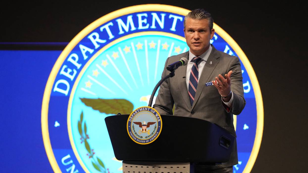Defense Secretary Pete Hegseth speaks during the 4th annual Northeast Indiana Defense Summit at Purdue University Fort Wayne, Wednesday, Nov. 12, 2025, in Fort Wayne, Ind.