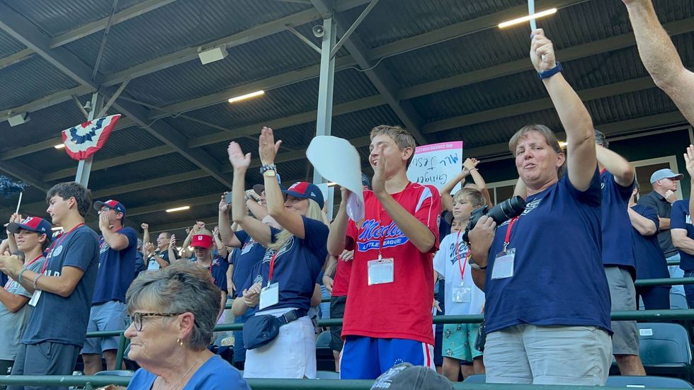 Delco fans at the 2023 Little League World Series
