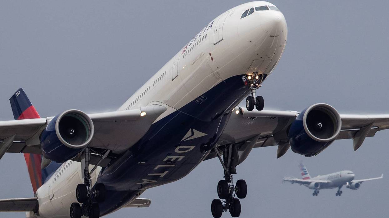 Delta Airlines plane