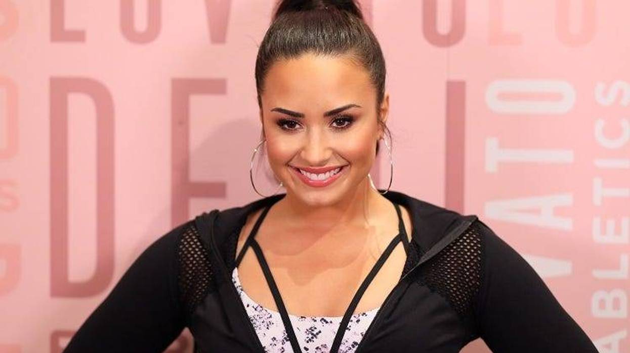 Demi Lovato visits Fabletics at Del Amo Fashion Center on January 27, 2018 in Torrance, California.