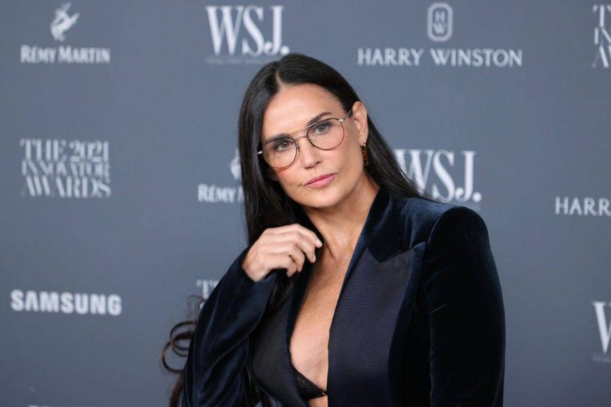 Demi Moore attends WSJ Magazine 2021 Innovator Awards at Museum of Modern Art on November 01, 2021 in New York City