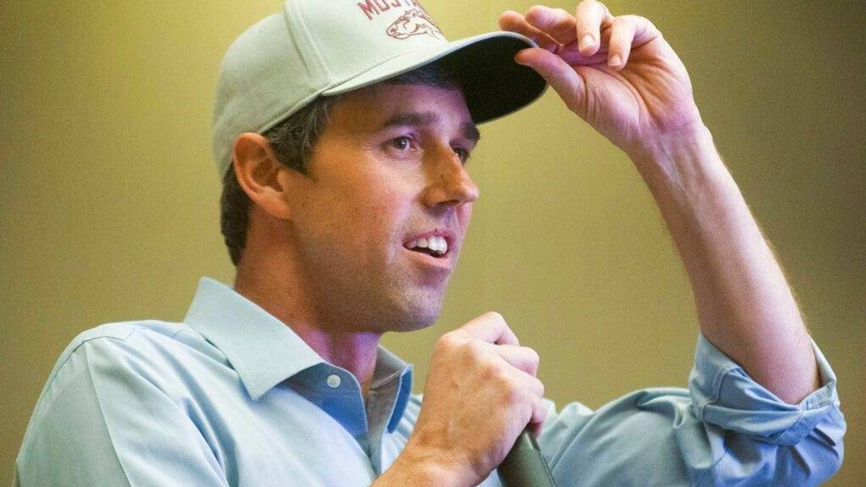 Democratic presidential candidate and former Texas congressman Beto O'Rourke speaks during a campaign event in Sioux City, Iowa, on Thursday, April 4, 2019.