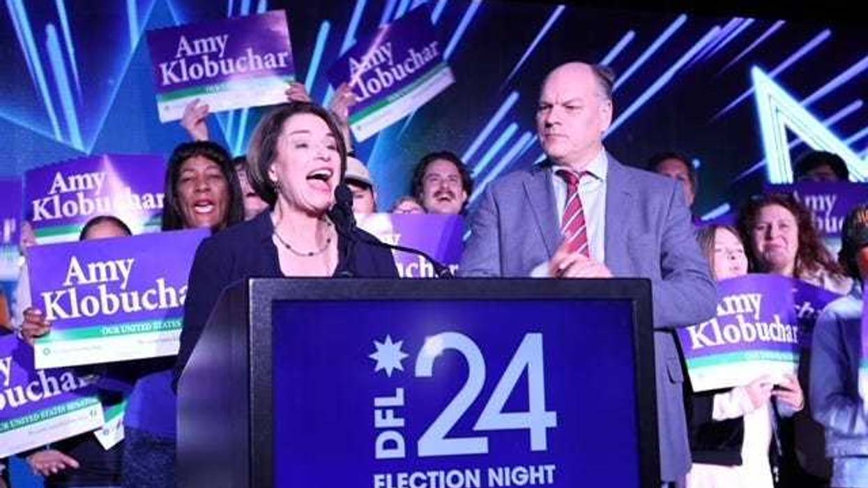 Democratic U.S. Senator Amy Klobuchar