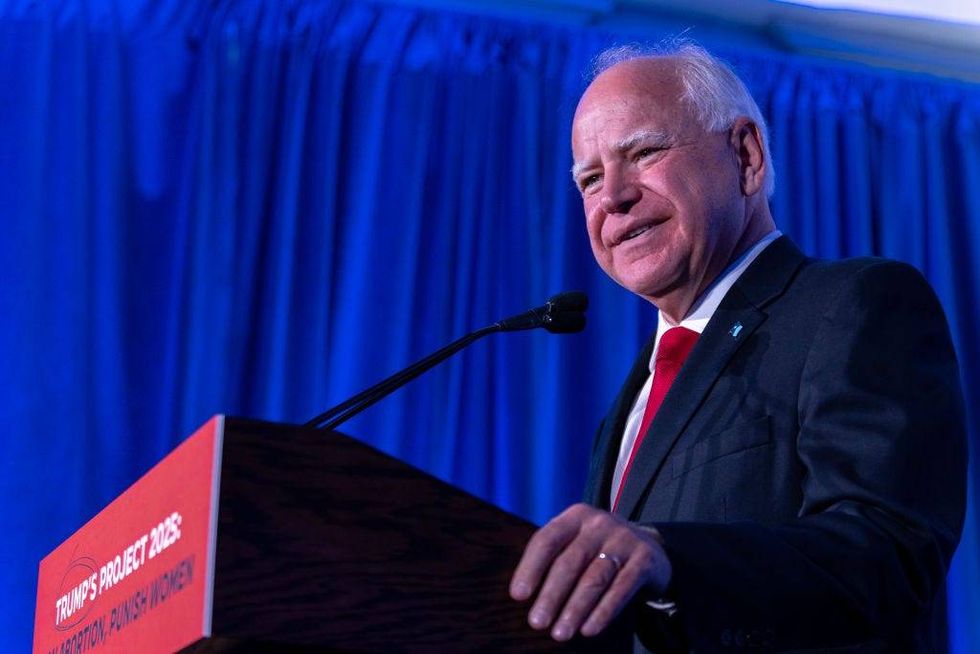 "Democratic Vice President Nominee" Tim Walz