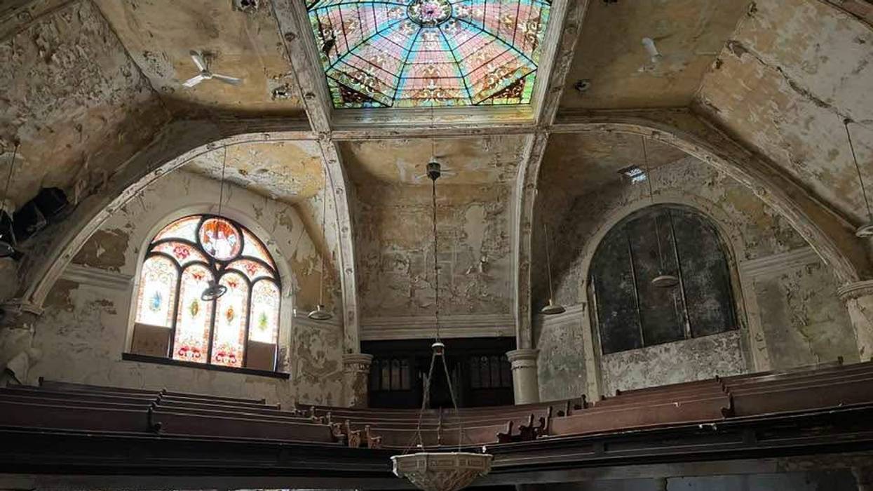 Demolition underway at former St. Paul's United Methodist site on West Green Street
