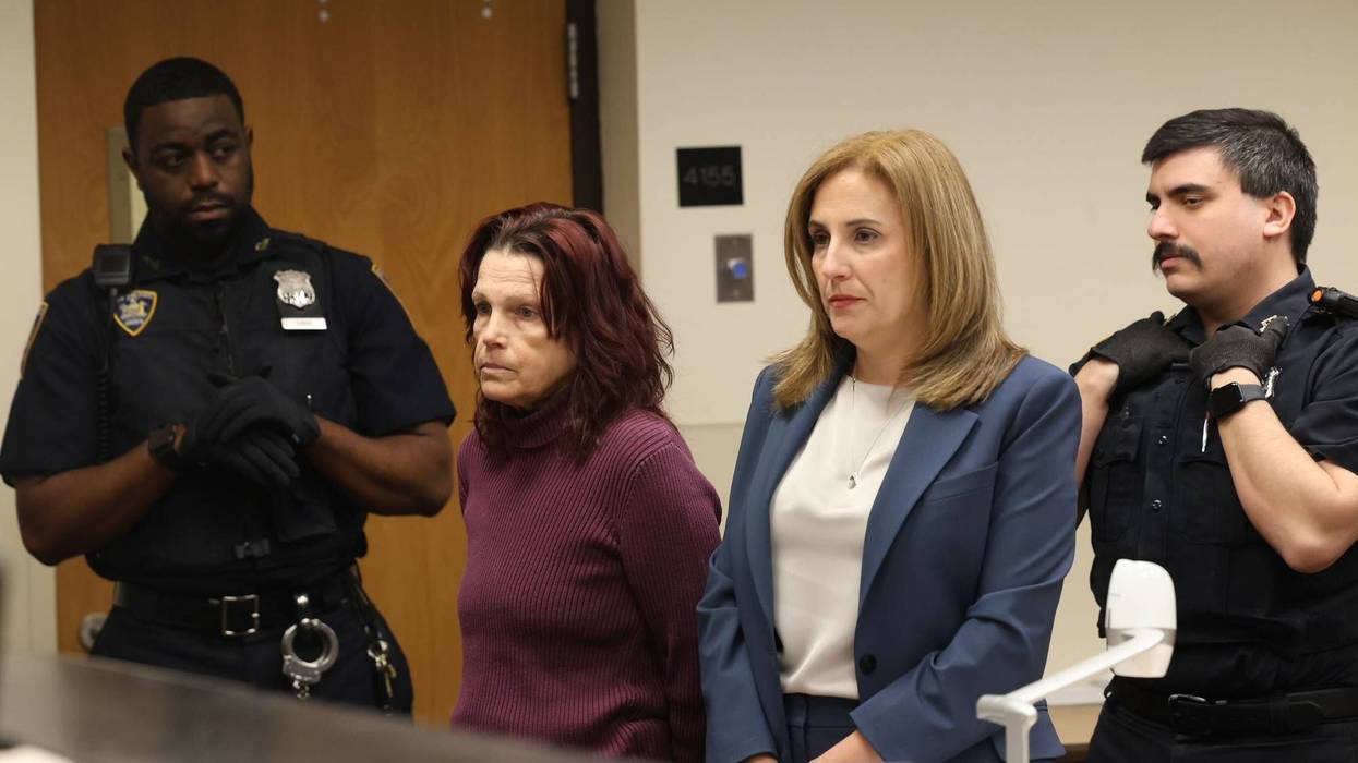 Denise Merker, 56, of Riverhead, allegedly put paper towels in the girl’s mouth and throat after she was born, suffocating her back in September 1993