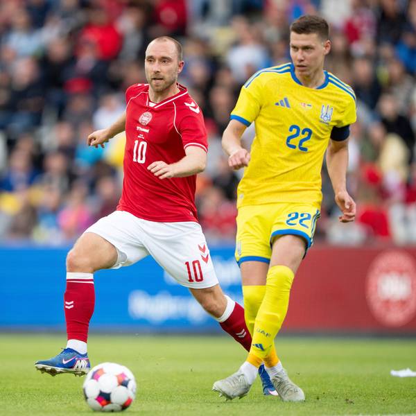 Denmark Ukraine Soccer