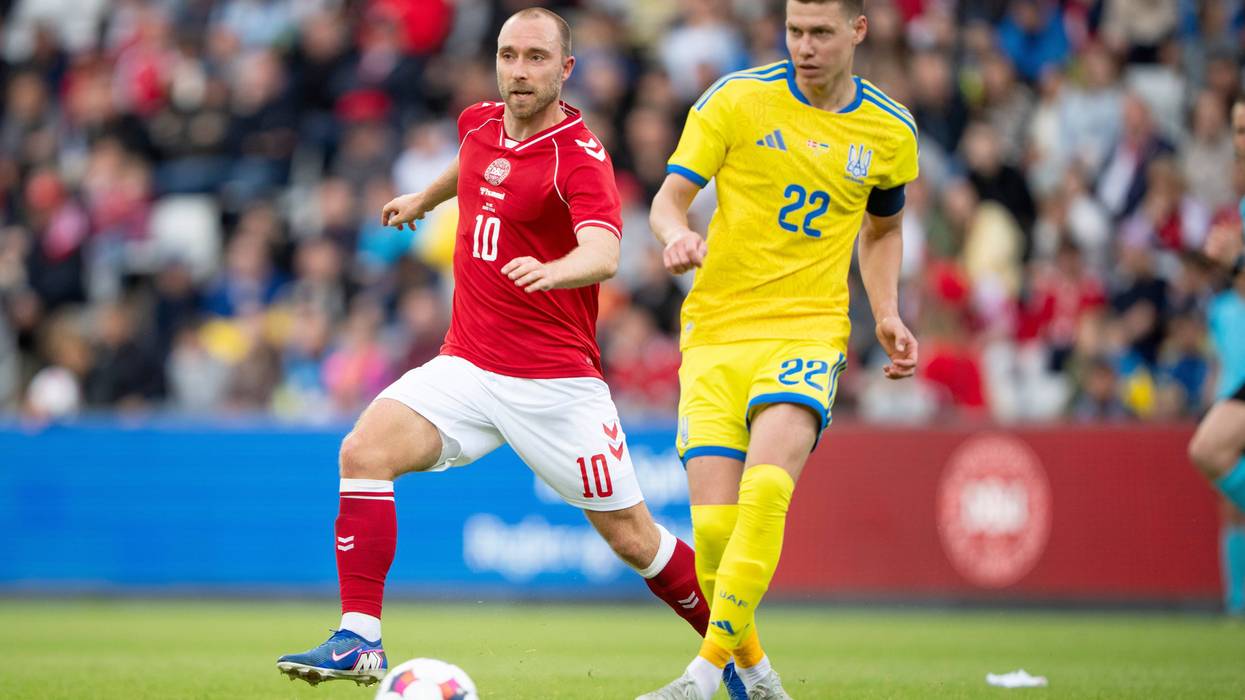 Denmark Ukraine Soccer