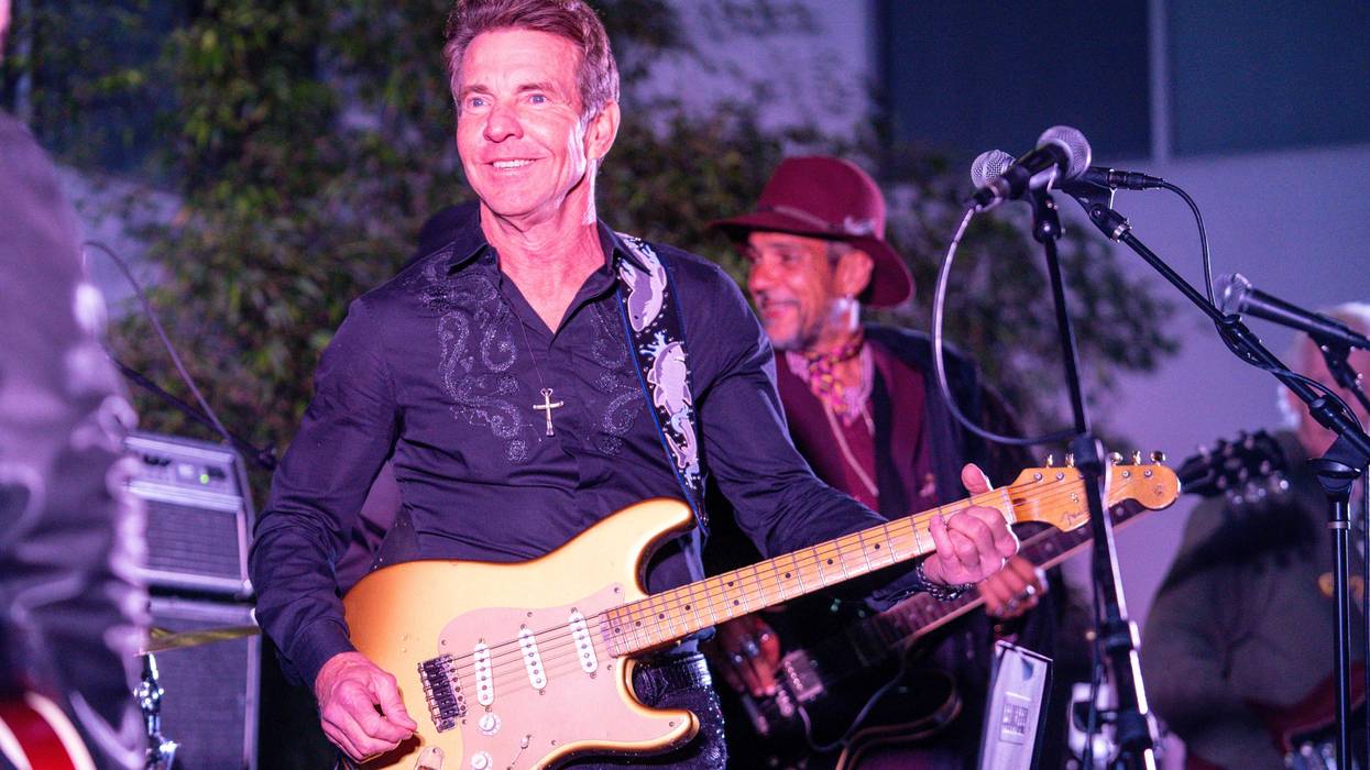 Dennis Quaid performs at the Sunset Marquis on February 08, 2020 in West Hollywood, California. (Photo by Erik Voake/Getty Images)