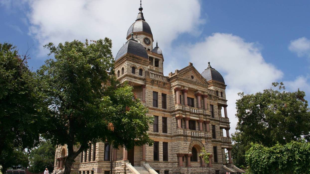 Denton County Courthouse in downtown Denton