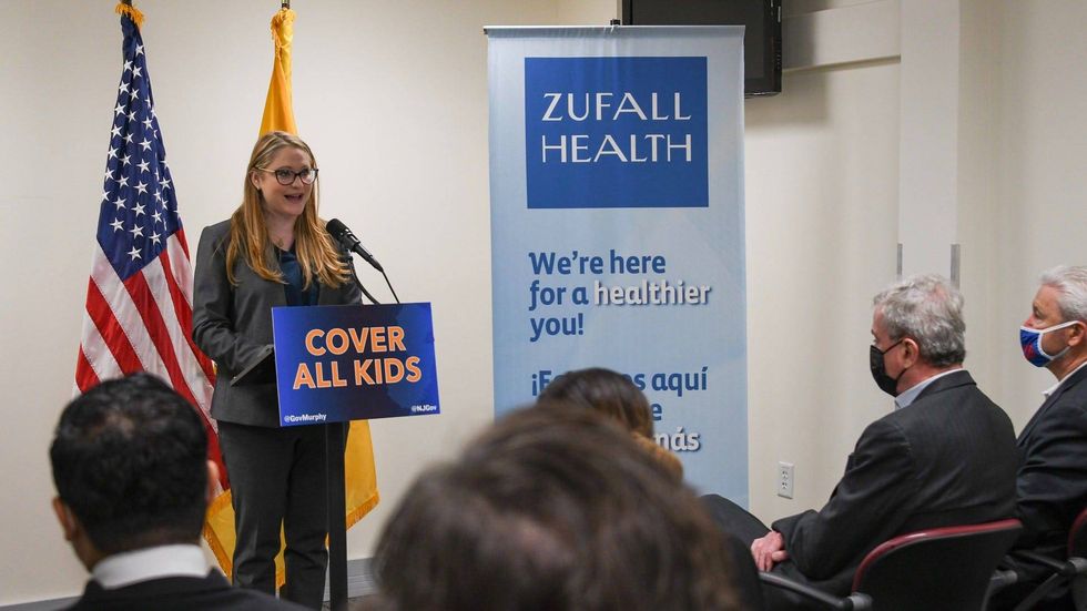 Department of Health and Human Services Commissioner Sarah Adelman