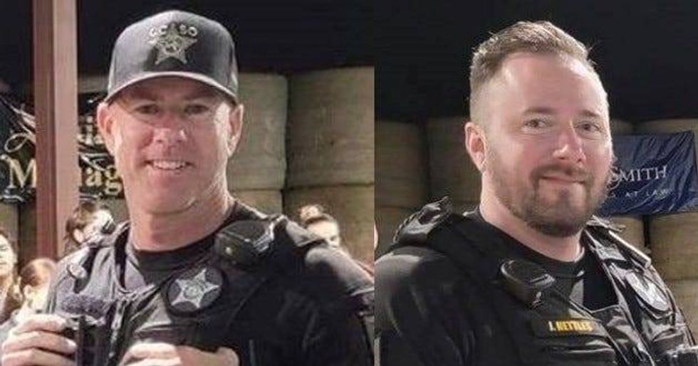 Deputies Jon Fricke and James Nettles