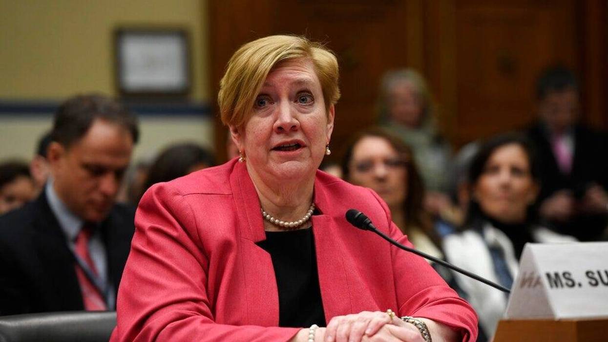 Deputy Assistant Secretary of Defense for Environment Maureen Sullivan at a House Oversight and Reform subcommitte hearing