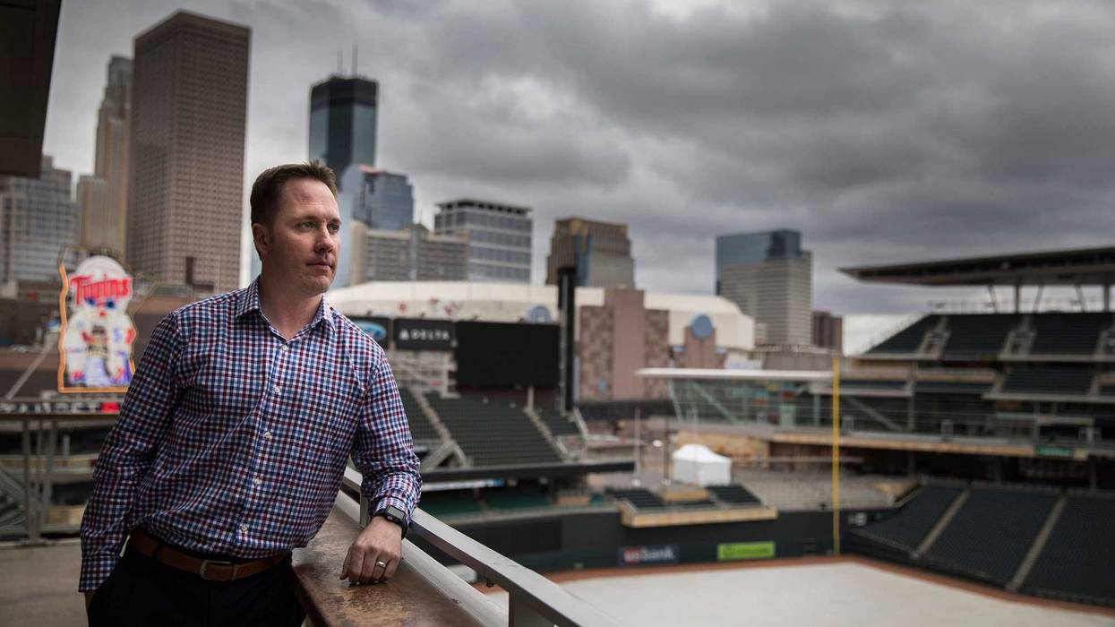 Derek Falvey, Minnesota Twins, Target Field