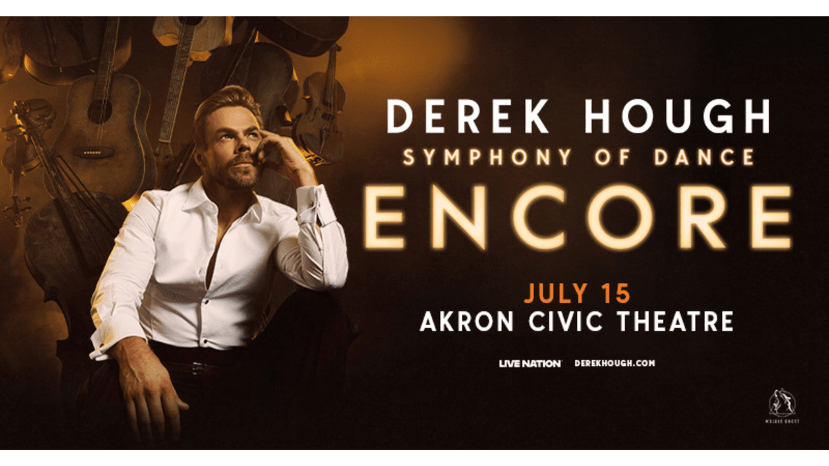 Derek Hough Symphony of Dance Encore at Akron Civic Theatre on July 15