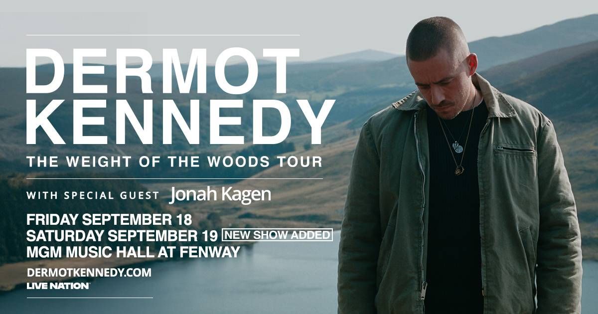 Dermot Kennedy Ticket Sweepstakes