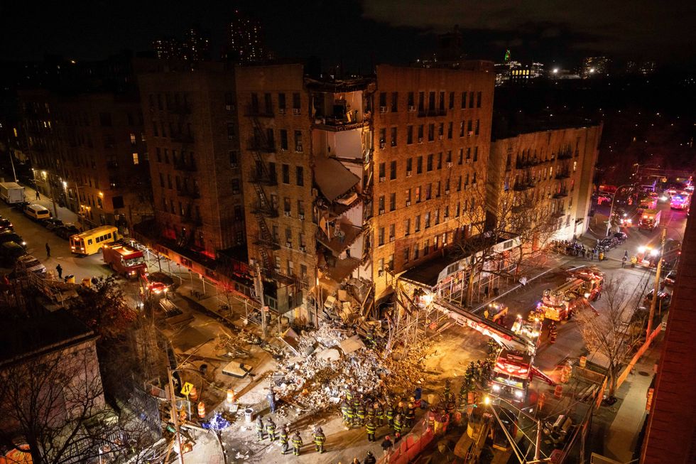 DERRUMBE EDIFICO BRONX