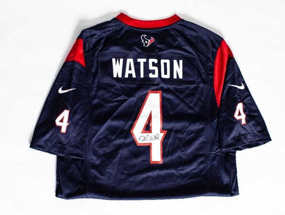 Deshaun Watson Autographed Jersey