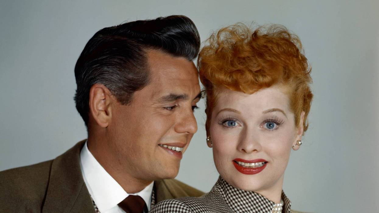 Desi Arnaz and Lucille Ball circa 1950s