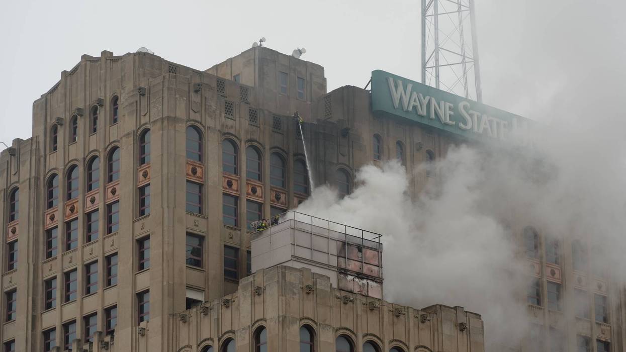 Detroit College-Fire