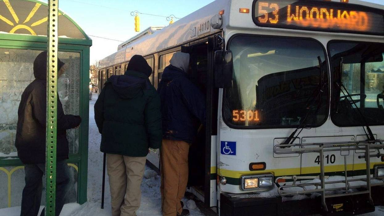 Detroit Department of Transportation Bus