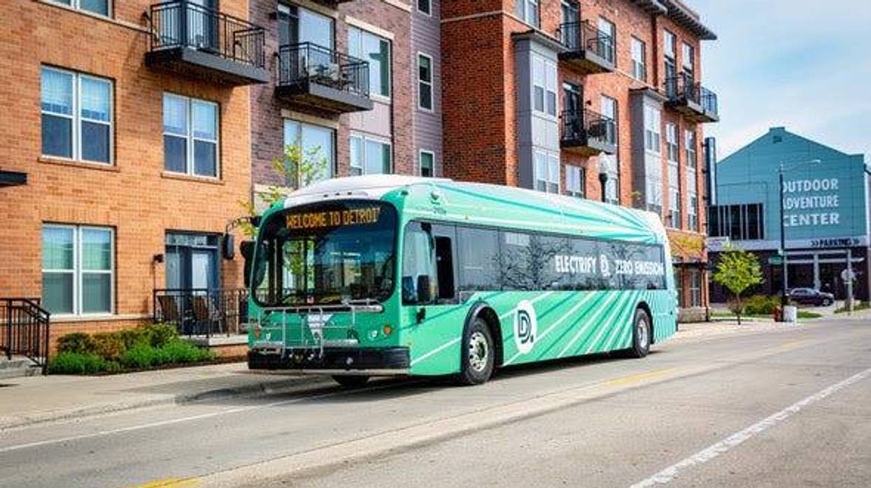 Detroit electric bus
