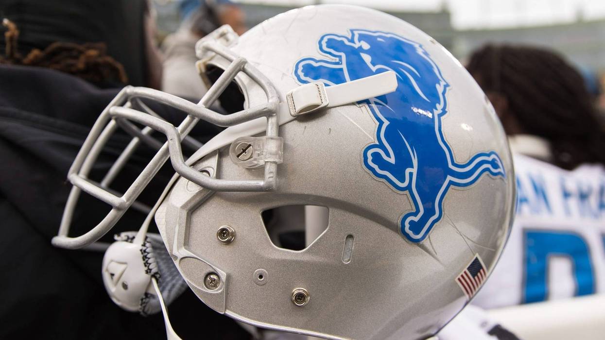 Detroit Lions Helmet