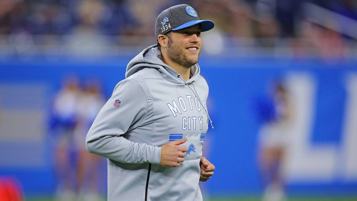 Detroit Lions Quarterback Matthew Stafford