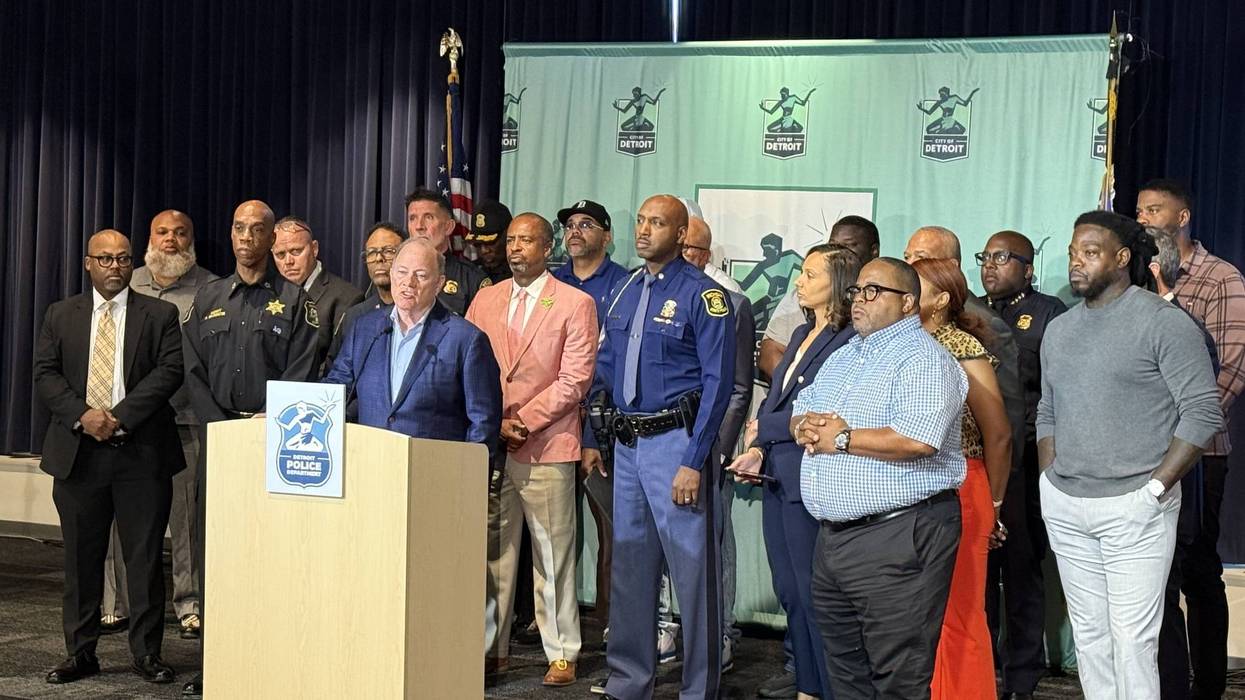 Detroit news conference