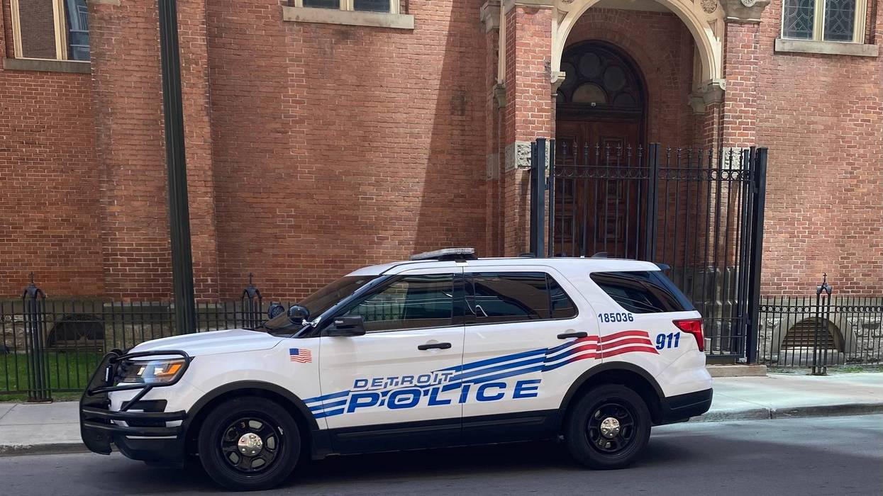 Detroit police car