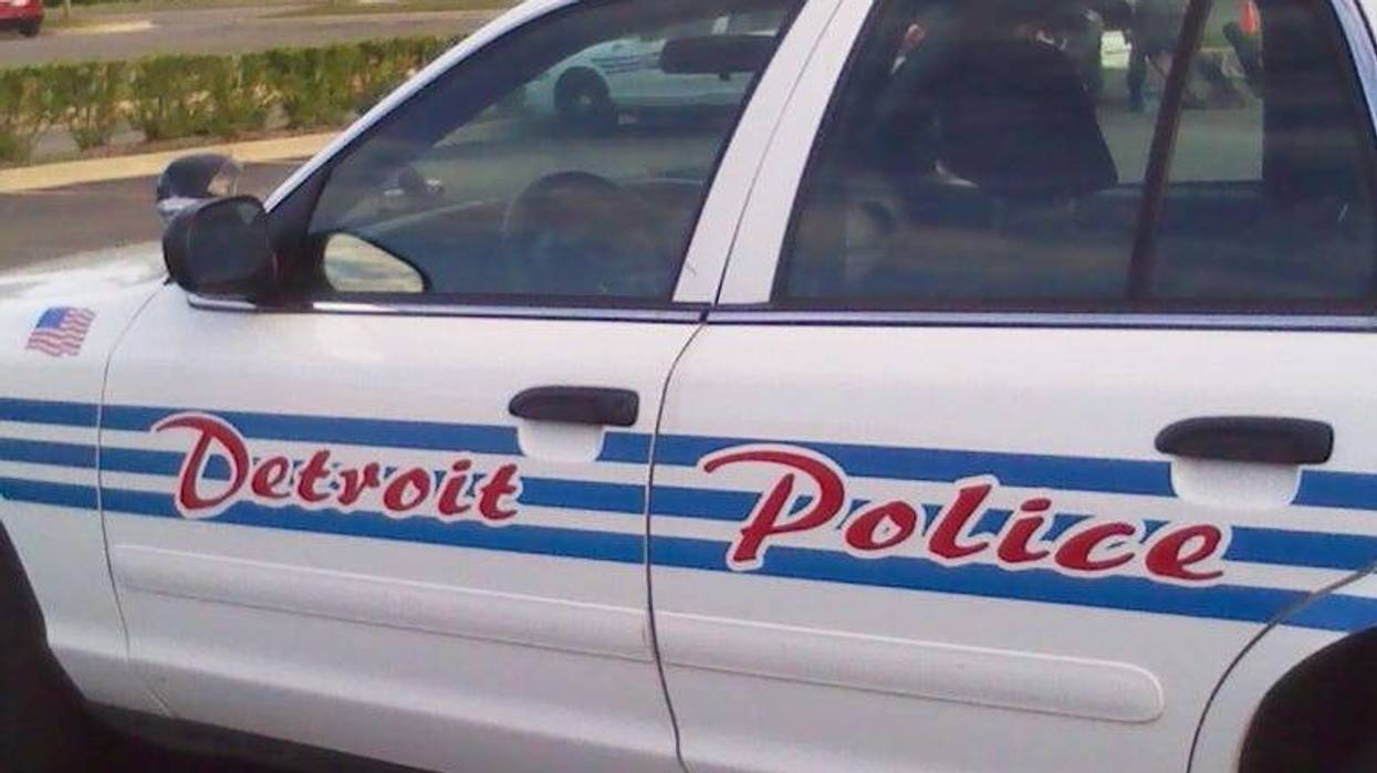 Detroit police car
