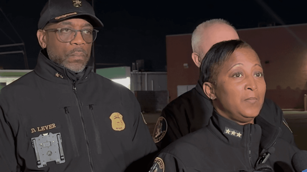 Detroit Police officials provide an update to a deadly shooting at a barbershop