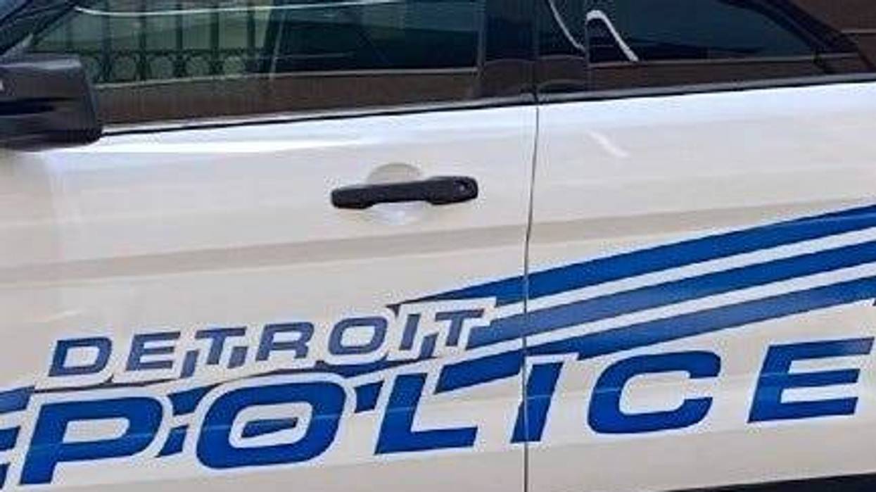 Detroit police SUV