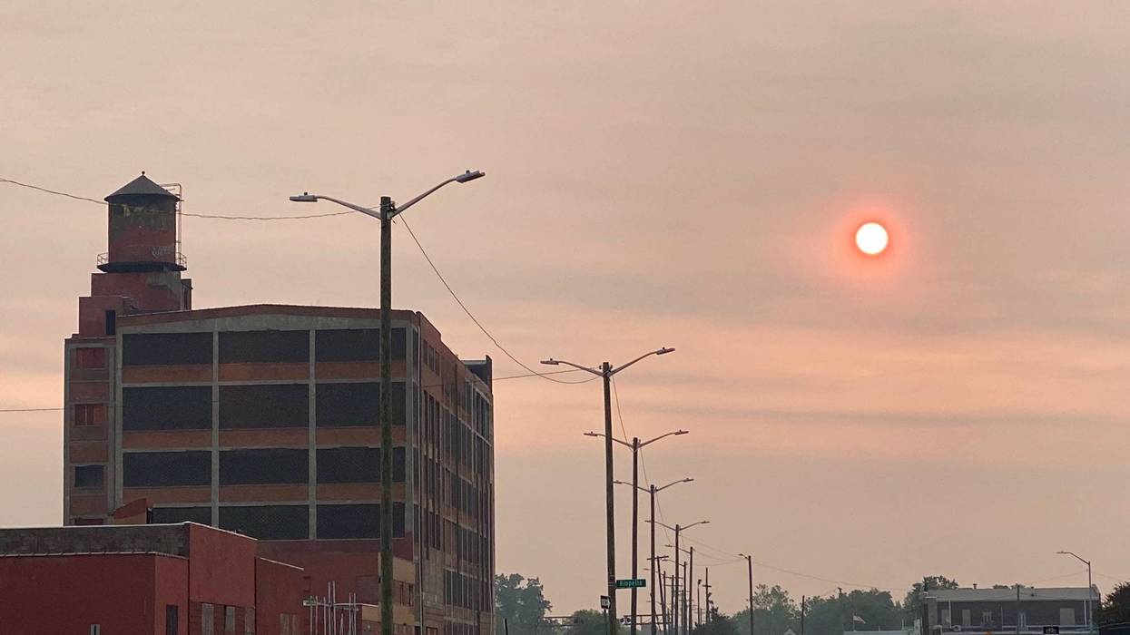 Detroit's air quality now ranks second worst on Earth due to plumes of smoke smothering the area from wildfires that continue to scorch our neighbors to the north.
